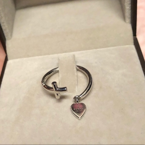 gucci cross ring